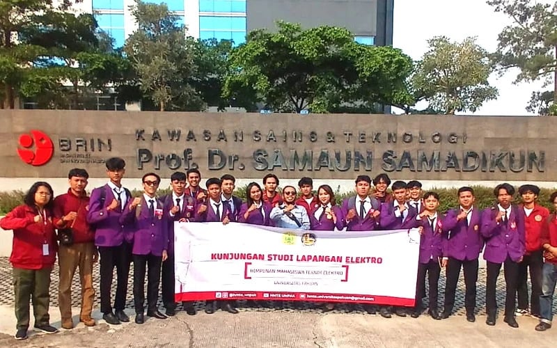 Mahasiswa Teknik Elektro FT Universitas Pakuan Kunjungi BRIN, Pelajari Perkembangan Teknologi Radar Nasional